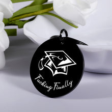 Load image into Gallery viewer, Funny Class of 2023 Graduation Gifts for Her Him Bulk 20223 Seniors College High School Master Nurse Students Grad Daughter Son Ph.D. Inspirational Women Men Teen Boys Girls Graduate Keychain