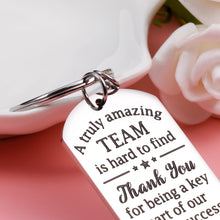 Load image into Gallery viewer, Employee Appreciation Gifts Coworker Leaving Gifts Keychain for Women Men Bulk Office Thank You Gifts for Coworkers Colleagues Retirement Goodbye Birthday Christmas Present for Supervisor Mentor