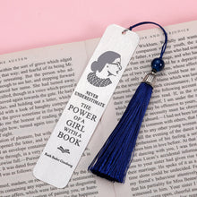 Load image into Gallery viewer, Bookmarks Inspirational for Women Girls Feminist Future Lawyer Students Gifts for Booklovers Birthday Graduation Notorious Bookmark for Daughter Friends Lady BFF Christmas Gifts for Teenage Girls Fans