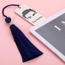 Load image into Gallery viewer, SC TV Show Merchandise Gifts David Rose Bookmark for Women Men Funny Quote Items Bookmark for Book Lovers Humor Birthday Christmas Gift for SC Fans Friends I'm Trying Hard Not to Connect with People