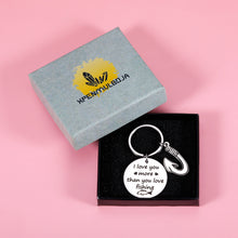 Load image into Gallery viewer, Fishing Keychain for Boyfriend Husband Christmas Valentines Day Gift for Him I Love You More Than You Love Fishing Keyring Father's Day Fishhook KeyRing Gift for Father Dad Grandpa