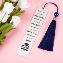 Load image into Gallery viewer, 2022 Graduation Bookmark Gift for Class of 2022 Inspirational Grad Birthday Gift Bookmark for Teens Girl Boy Senior High School Students from Teacher College Master Book Lover Gift for Nurse Women Men