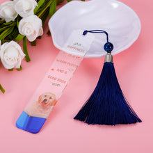 Load image into Gallery viewer, Dog Acrylic Bookmark for Dog & Books Gift Bookmark for Book Puppy Lovers Birthday Christmas Book Mark Gifts for Friends Family Son Daughter Graduation Holiday Stocking Stuffers Present for Him Her
