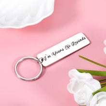 Load image into Gallery viewer, Couple Keychain Gifts for Boyfriend Birthday Wedding Anniversary Funny Gifts for Him Her Husband Fiance from Girlfriend Wife to Hubby Valentine Engagement Christmas Present for Groom Bride Women Men
