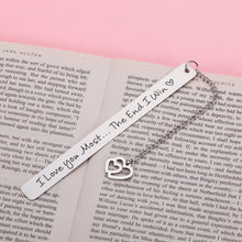 Load image into Gallery viewer, Husband Christmas Valentine's Gifts Bookmark from Wife Girlfriend Boyfriends Gifts Birthday Anniversary Bookmark Gifts for Her Him Husband Wife Men Couple Funny Wedding Engagement Gift Bookmark