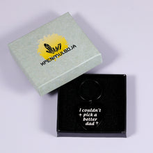 Load image into Gallery viewer, Stocking Stuffer for Dad Christmas for Daddy I Couldn't Pick A Better Dad Keychain for Dad Father's Day Birthday Gifts from Daughter Son for Father Stepdad from Kids Guitar Player Lover Dad Birthday