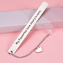 Load image into Gallery viewer, Stocking Stuffers for Boyfriends Girlfriend Anniversary Valentine's Day Gifts for Husband Wife Birthday Gifts for Boyfriend Groom Bride Fiance Fiancee Christmas Wedding Engagement Bookmark Gift Idea