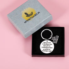 Load image into Gallery viewer, Inspirational 2022 Christmas Graduation Gifts Keychain for Him Her Aspiring Gift for College High School Graduate Teens Adults Stocking Stuffers for Friends Nurse Daughter Son from Dad Mom Teacher