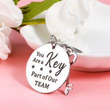 Load image into Gallery viewer, Boss Gift Thank You Keychain Employee Appreciation Gifts in Bulk for Colleague Boss Lady Supervisor Team Leader Mentor Friend Retirement Coworker Going Away Farewell Goodbye Gift Birthday Christmas