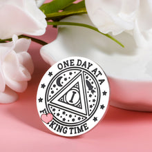 Load image into Gallery viewer, Get Well Soon Stocking Stuffers Gifts for Men Recovery Coins for 1 Year Sober Coin Gift Women Men AA Tokens One Day at a Fucking Time Coin Addiction Alcoholics Chemo Gifts Affirmation Gifts