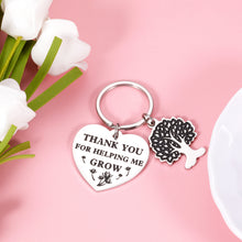 Load image into Gallery viewer, Thank You Gift Keychain for Teacher Coach from Students Appreciation Key Chain Gifts for Mentor Tutor Nanny Christmas Birthday Present for Preschool Teachers Babysitter Teacherâs Day Stocking Stuffers