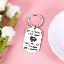 Load image into Gallery viewer, Funny Gifts Keychain for Friends Cowokers Thank You Appreciation Key Chain Gift for Best Friends BFF Family Goodbye Leaving Keyring for Boss Colleagues Birthday Chirsatmas Stocking Stuffer Present