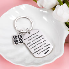 Load image into Gallery viewer, Christian Gifts Inspirational Bible Verse Keychain Men and Women Religious Jewelry for Birthday Graduation Christmas Thanksgiving First Communion Confirmation Gift for Girls Boys Godchild Church Bulk