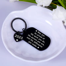 Load image into Gallery viewer, Christmas Gifts for Coworkers Employee Coworker Gift for Women Men Going Away Gifts Moving Keychain for Coworker Leaving gifts for appreciation Gifts Thank You Office Birthday 2023 Stocking Stuffers