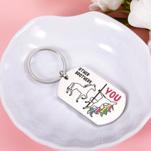 Load image into Gallery viewer, Funny Gifts Keychain for Brothers from Sisters Siblings Birthday Christmas Graduation Gift Key Chain for Best Friend Bro Boys Friendship Fraternity Thank You Keyring Stocking Stuffers for Men BFF