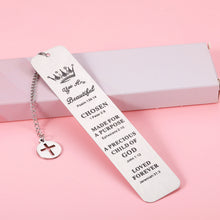 Load image into Gallery viewer, Inspirational Christian Bookmark Gifts for Women Bible Verse Bookmark for Girls Daughter Book Lovers Birthday Christmas Stocking Stuffers for Female Friend Sister Baptism Religious Church Bulk Gifts
