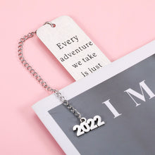 Load image into Gallery viewer, Bookmark with Chain for Women Men 2022 Retirement Inspirational Graduation Gifts for Her Him Teacher Leaving Away New Job Birthday Gift for Boss Coworker Nurse Friend Christmas