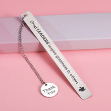 Load image into Gallery viewer, Boss Gifts for Christmas Stocking Stuffers Bookmark Leader Boss Lady Employee Appreciation Thank You Gifts for Mentor Manager Supervisor Farewell Gift for Coworker Retirement Promotion Birthday