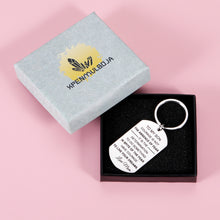 Load image into Gallery viewer, Inspirational Gift to My Son from Mom Mother Graduation Birthday Keychain for Teenagers Kids Boys Christmas Son Gift for Adults Stepson from Stepmom Thanksgiving Valentine Gift to Son-in-Law