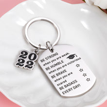Load image into Gallery viewer, 2022 Back to School Graduation Gifts Keychain for Him Her Class of 2022 Inspirational Grad Gifts for Son Daughter Senior High School Students from Teacher College Master Christmas Gift for Nurse