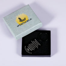 Load image into Gallery viewer, Valentines Keychain for Husband to My Man Birthday Wedding Engagement Gift Anniversary Biyfriend Keychain from Wife Lover Fiance Christmas Present for Hubby Fathers Day Keyring Keepsake for Him