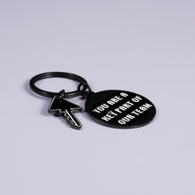 Load image into Gallery viewer, Team Key Chain Gifts for Players Coaches Employee Appreciation Gift Keychain for Women Men Thank You Keyring for Team Member Coworker Friends Retirement Goodbye Christmas Present for Supervisor Mentor