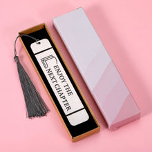 Load image into Gallery viewer, Inspirational Gift for Women Men Bookmark with Tassel for Girl Boy Teen Nurse Graduation Gift for Daughter Son from Dad Mom Friend Christmas Birthday Present for High School Student Book Lover Lover