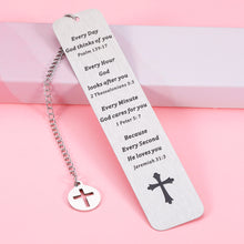 Load image into Gallery viewer, Christian Gifts for Women Christmas Stocking Stuffer Bible Verse Bookmarks Inspirational for Women Men Religious Scripture Gifts for Baptism Faith Birthday Present for Son Daughter First Communion