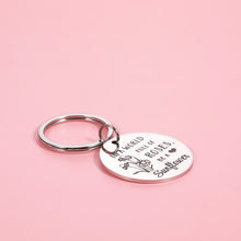 Load image into Gallery viewer, Sunflower Gifts Keychain for Women, Sunflower Inspirational Key Chain for Her Girls Sunflower Lovers, Spiritual Sunflower Floral Keyring for Female Friends BFF Sister, Birthday Christmas Present