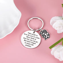 Load image into Gallery viewer, 2021 Graduation Gifts for Him Her Keychain for College High School Senior Boy Girl Inspirational Gift for Daughter Son Nurse Friend Birthday Christmas Gifts for Women Men Teen Kid from Dad Mom Teacher