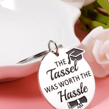 Load image into Gallery viewer, 2023 Graduation Gifts Keychain for Him Her Funny Class of 2023College Middle High School Graduation Gift Keychain University Ph.D. Grad Gift for Seniors 5th 8th Grade Kids Boys Girls
