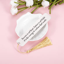 Load image into Gallery viewer, Inspirational Gifts Bookmark for Women Men Book Lovers Christmas Graduation Birthday Present for Daughter Son Teen Girls Boys Encouragement Bookmark with Tassel for Friends Coworker Stocking Stuffer