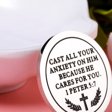 Load image into Gallery viewer, Anti-Anxiety Challenge Coin for Women Men Don't Be Anxiety Gift Coin for Serenity Prayer Christians Encouragement Stress Relief Get Well Gifts for Friends Son Daughter Christmas Stocking Stuffers