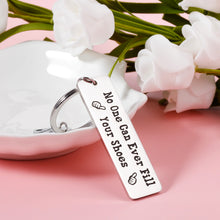 Load image into Gallery viewer, Retirement Gift for Men Women Boss Lady Coworker Going Leaving Keychain for Employee Colleagues Nurse Teacher Retired Office Gifts for Work Friends Staff Leader No One Can Ever Fill Your Shoes