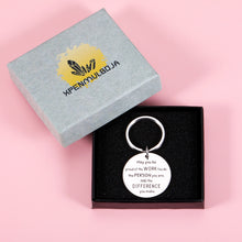 Load image into Gallery viewer, Appreciation Week Keychain Gift for Coworker Colleague Farewell Going Away Gift for Leader Mentors Coach Team Members Inspirational Thank You Keyring for Teacher Social Worker Women Men Double Sided