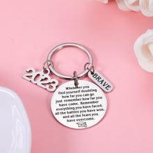Load image into Gallery viewer, 2023 Graduation Gifts Keychain for Him Her Class Of 2023 Gift for College Middle High School Ph.D. Graduation Gift 2023 Senior Grad Master Nurse Graduates Inspirational Gift for Women Men Son Daughter