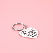 Load image into Gallery viewer, Coworker Leaving Gifts Keychain for Women Men Appreciation Goodby Keyring for Freinds Boss Colleagues Office Farewell Retirement Gifts for Leader Employees Birthday Christmas Stocking Stuffer