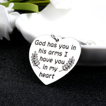 Load image into Gallery viewer, Memorial Gift for Loss of Loved One Sympathy Bereavement Keychain Gifts for Women Men Loss of Mother Father Family Friend Condolence Miscarriage gifts for Moms Pet Loss Anniversary Funeral Keyring