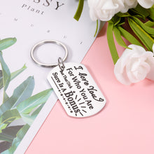 Load image into Gallery viewer, Naughty Gifts Keychain for Him Boyfriend from Girlfriend, Funny Valentine’s Day for Husband from Wife, I Love You Keyring for Men Birthday Christmas, Wedding Stocking Stuffer Present