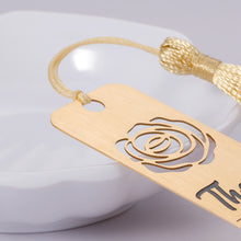 Load image into Gallery viewer, Thank You Gifts Bookmark for Women Men Appreciation Gift for Teacher Mentor Employees Birthday Christmas Bookmark with Tassel for Friend Book Lover Coworker Graduation Back to School Leaving Present