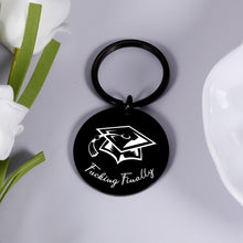 Load image into Gallery viewer, Funny Class of 2023 Graduation Gifts for Her Him Bulk 20223 Seniors College High School Master Nurse Students Grad Daughter Son Ph.D. Inspirational Women Men Teen Boys Girls Graduate Keychain
