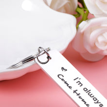 Load image into Gallery viewer, Valentines's Day Keychain Gift for Husband Boyfriend from Wife Girlfriend Birthday Wedding Gift Keyring for Driver Trucker Policeman Pilot Anniversary Christmas Gift for Men Son Love Safety Reminder