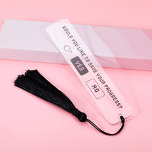 Load image into Gallery viewer, Anime Bookmark Acrylic Funny Bookmark for Final Fantasy Fans Teen Boys Girls Son Daughter Reading Gift for Booklover Christmas Birthday Gifts Would You Like to Save Your Progress Book Mark