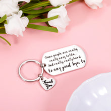 Load image into Gallery viewer, Coworker Leaving Gifts Keychain for Women Men, Thank You Goodbye Gift for Freinds Boss Mentor Teacher, Retirement Farewell Key Chain for Colleague Leader Coach, Birthday Christmas Stocking Stuffer