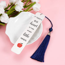 Load image into Gallery viewer, Teacher Appreciation Gifts Bookmark from Students Thank You Book Mark Gift for Mentor Tutor Nanny Christmas Birthday Present for Preschool Teachers Babysitter Teacher’s Day Stocking Stuffer