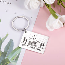 Load image into Gallery viewer, Funny Camper Gifts Keychain RV Camping Lover Key Chain for Women Men Friends Vacation Holiday Retired Gift for Outdoor Adventure Traveller Christmas Stocking Stuffer Birthday Present