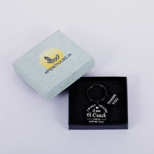 Load image into Gallery viewer, Soccer Volleyball Coach Gift for Christmas Stocking Stuffers Coach Cheer Thank You Appreciation Coach Keychain Gifts for Men Women Tennis Swim Hockey Team Gits for Coach Mentor Cheerleader Birthday