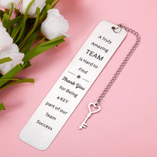 Load image into Gallery viewer, Team Gift Boss Day for Employee Appreciation Boomark Coworker Leaving Gifts in Bulk Book Mark for Women Men Boss Lady Office Thank You Retirement Gifts Goodbye Birthday Christmas Present