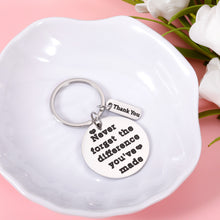 Load image into Gallery viewer, Coworker Appreciation Gift Keychain Thank You Present for Colleague Work Friends Farewell Goodbye Moving Key Chian for Boss Leader Office Team Gifts for Employees Christmas Birthday