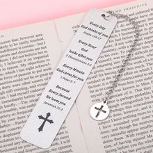 Load image into Gallery viewer, Christian Gifts for Women Christmas Stocking Stuffer Bible Verse Bookmarks Inspirational for Women Men Religious Scripture Gifts for Baptism Faith Birthday Present for Son Daughter First Communion
